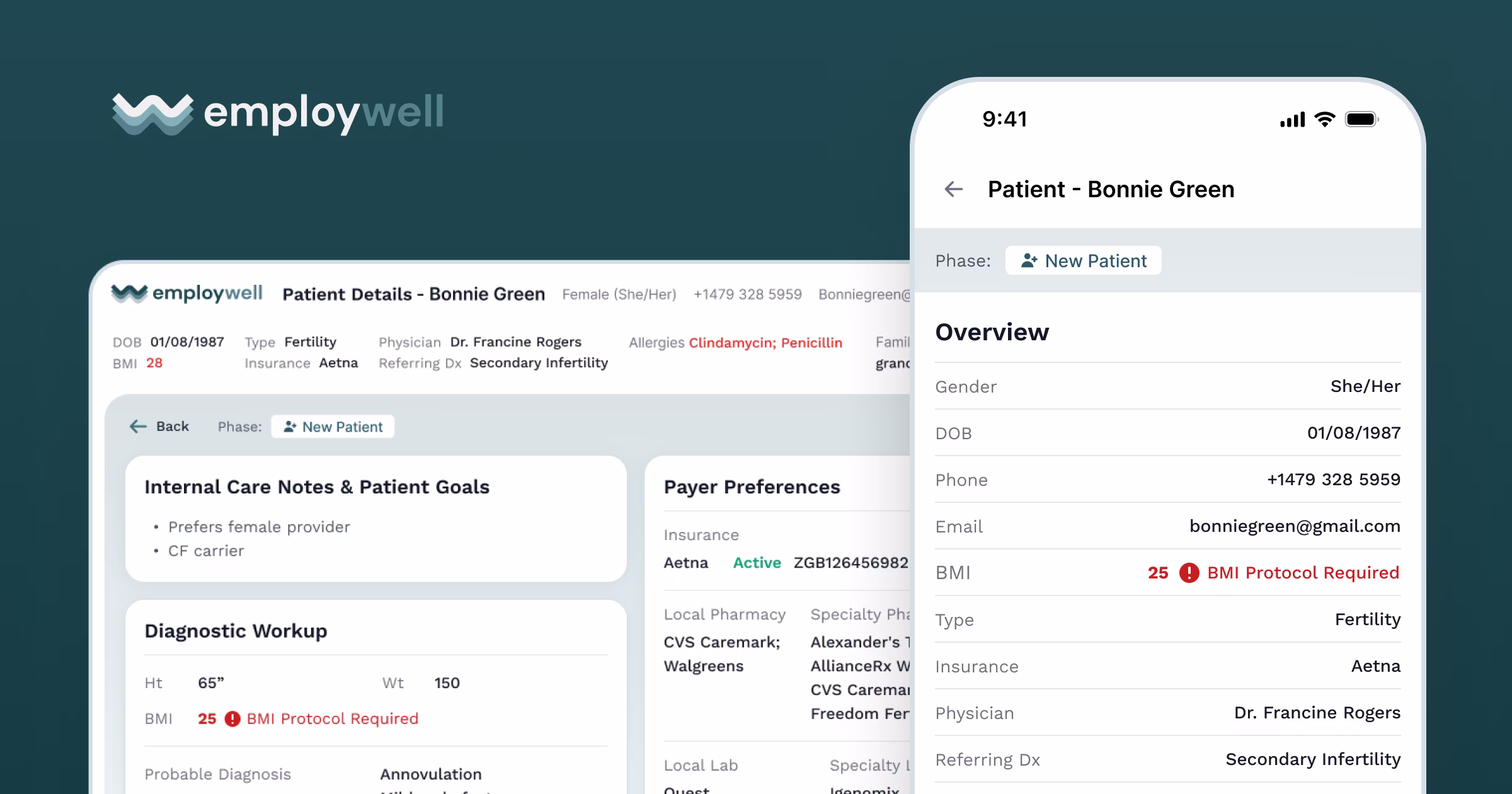 Context-Aware Healthcare Dashboard